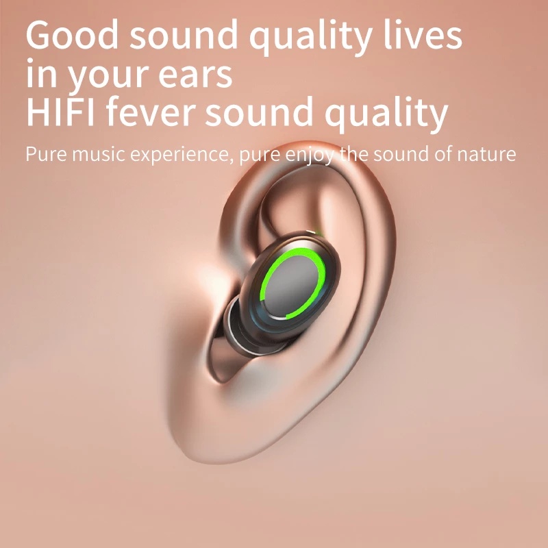 Tai Nghe Nhét Tai XG12 TWS Bluetooth 5.1 Không Dây Âm Thanh Stereo Sống Động Có Micro Cho Điện Thoại