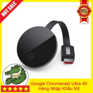 Google Chromecast Ultra 4k chính hãng, nhập khẩu từ US, thiết bị trình chiếu của Google