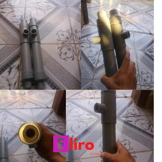 2 cái bộ trộn khí oxy xử lý nước nhiễm sắt đầu vào ø27,thân ø48,hút khí ø34 tr001 - eliro