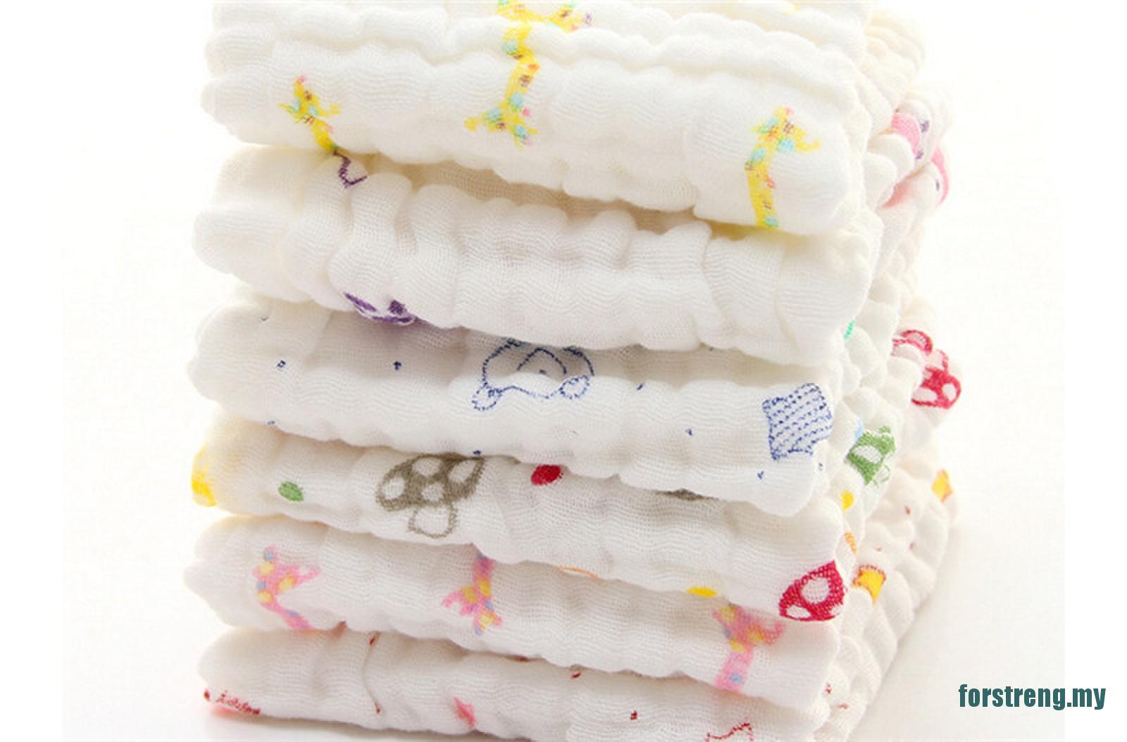 Khăn Lau Vải Cotton Mỏng Chuyên Dùng Cho Bé