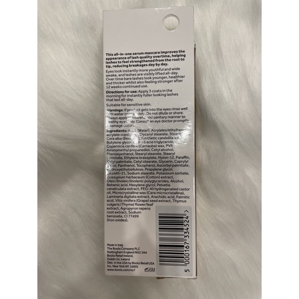 Mascara No7 Age Defying All-In-One Serum Mascara New -Mỹ