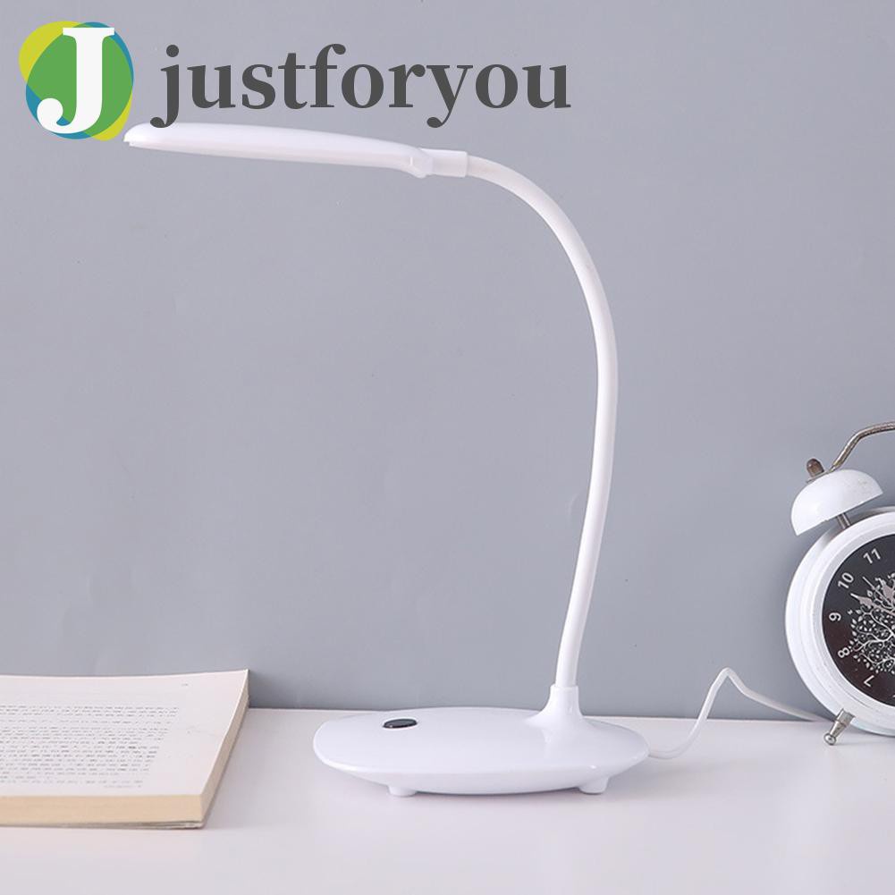 Đèn Đọc Sách Để Bàn 2 Bóng Led Sạc Usb Có Thể Gập Lại Và Bẻ Cong