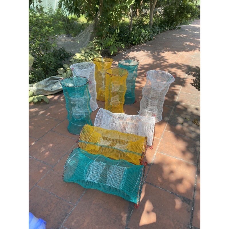 {Xả kho ] Lồng Lò Xo Dùng Bẫy Tôm, Cua, Cá, Lương Trạch, Ếch