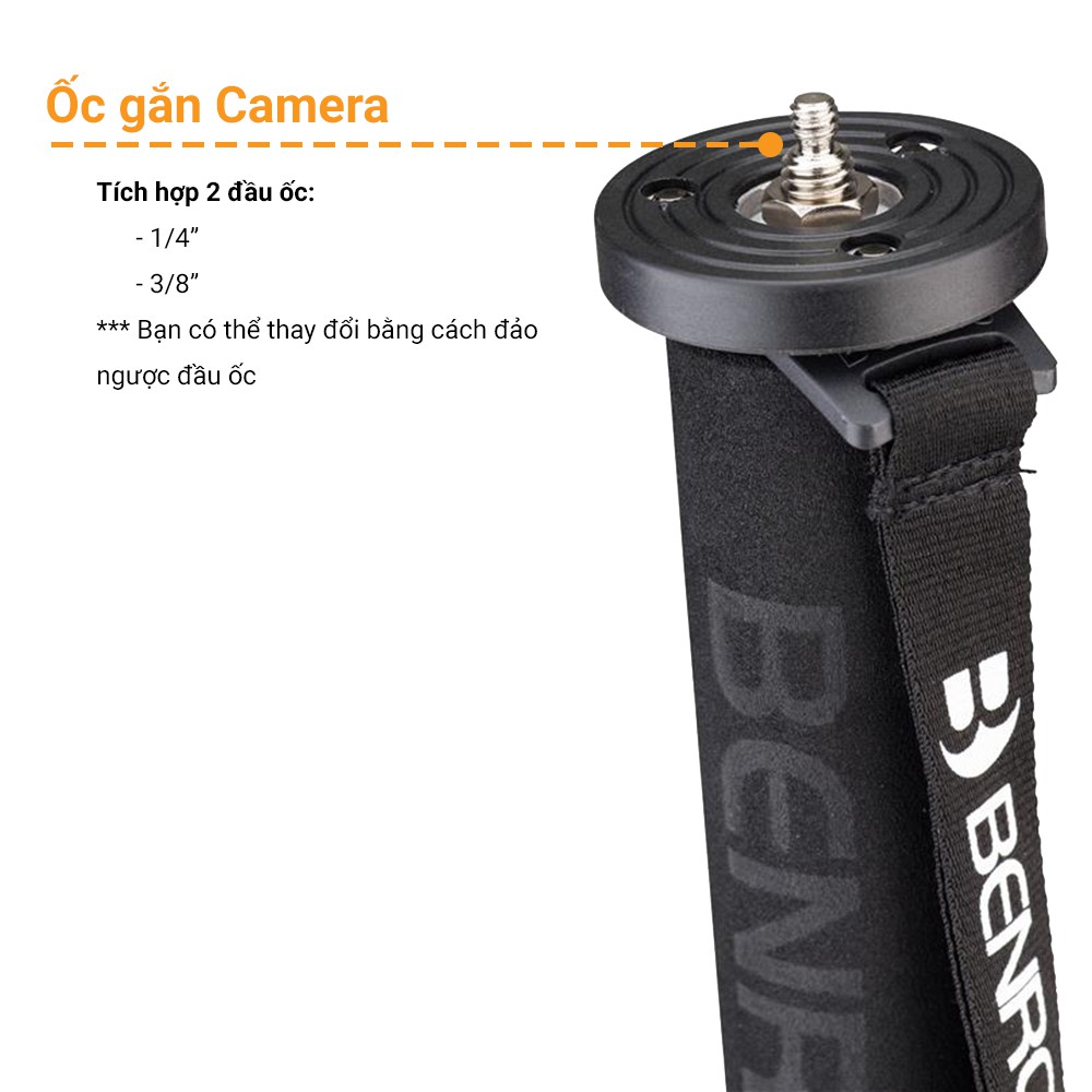 Chân Máy Ảnh Benro Monopod MDA38