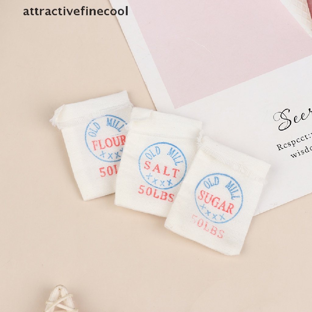 Set 3 Mô Hình Túi Nước Chấm 1: 12 Trang Trí Nhà Búp Bê