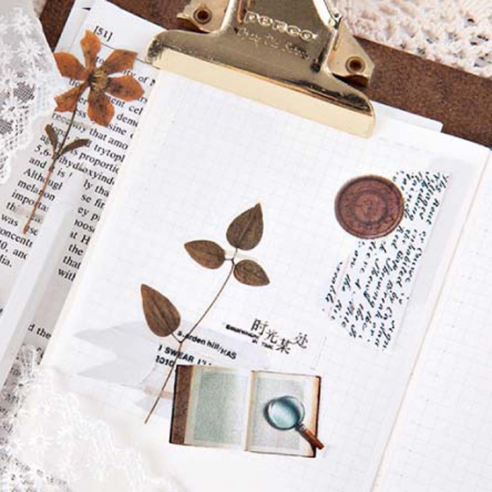 Set 40 Nhãn Dán Trang Trí Sổ Tay Sáng Tạo