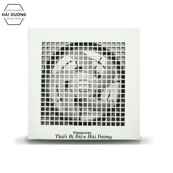 Quạt hút thông gió âm trần Panasonic FV-25TGU5 - Khoét lỗ vuông 31.5cm - Bảo hành 1 năm