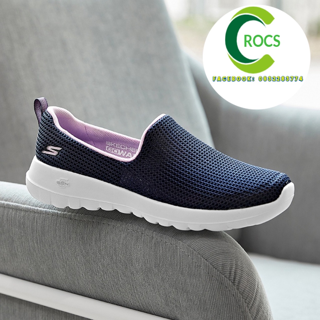 Giày chạy bộ Skechers Gowalk joy cho nữ màu Navy