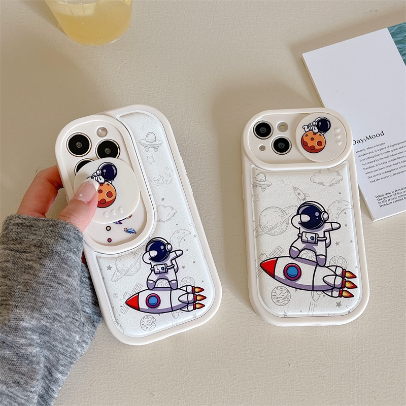 Ốp Điện Thoại Chống Sốc Có Đệm Khí Hình Phi Hành Gia Cho iPhone 12 13 11 PRO MAX XR 11 12 PRO 13 PRO MAX 14 14 PRO