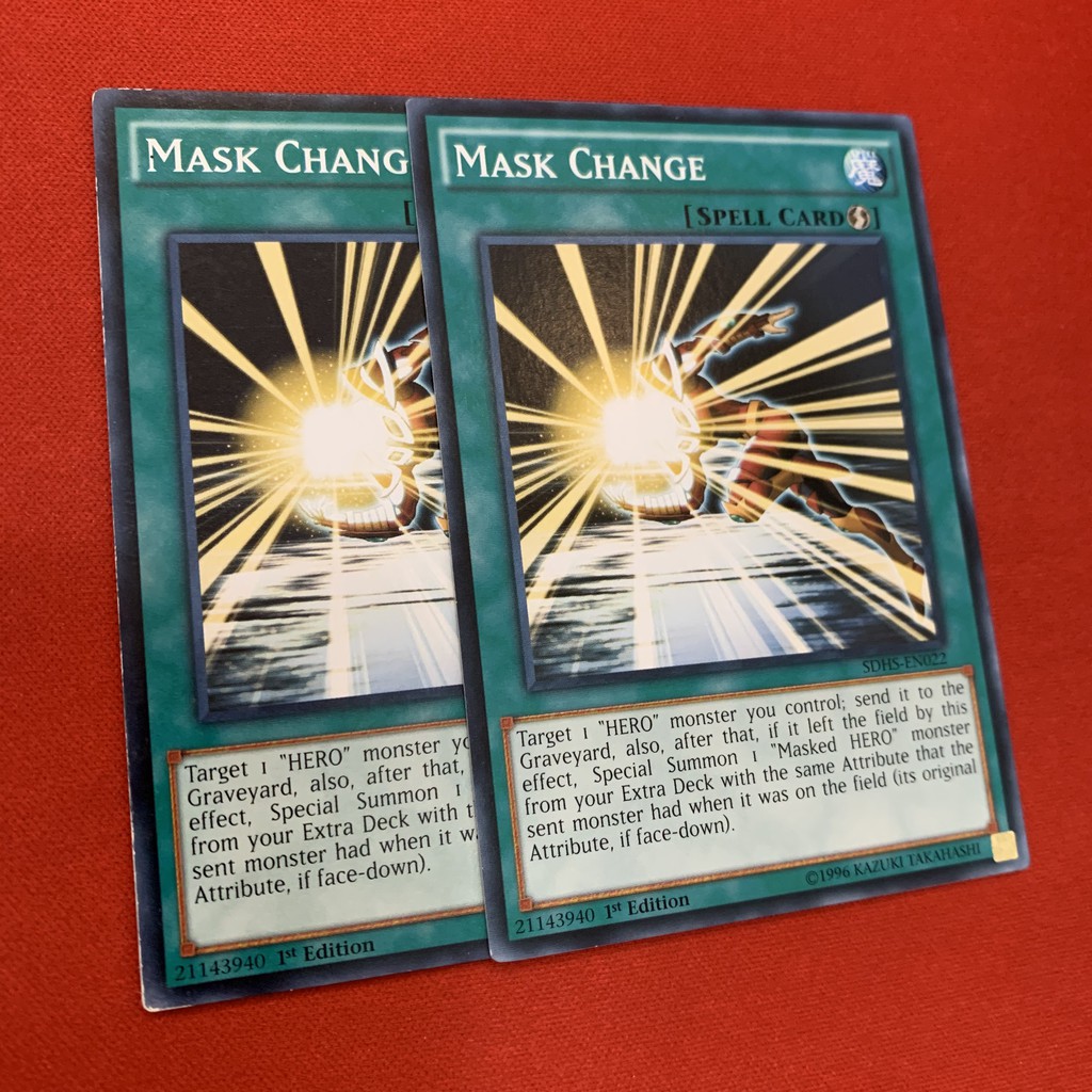 [EN][Thẻ Bài Yugioh Chính Hãng] Mask Change