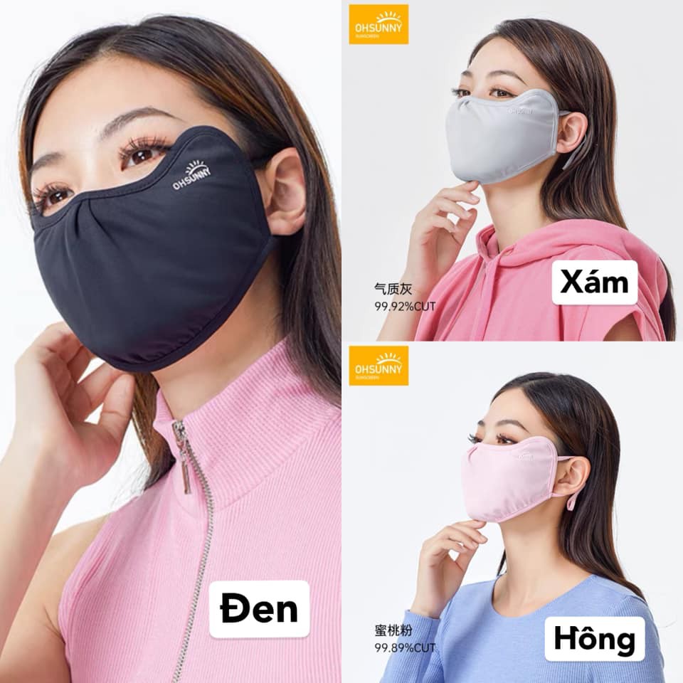 Khẩu trang chống nắng. | BigBuy360 - bigbuy360.vn