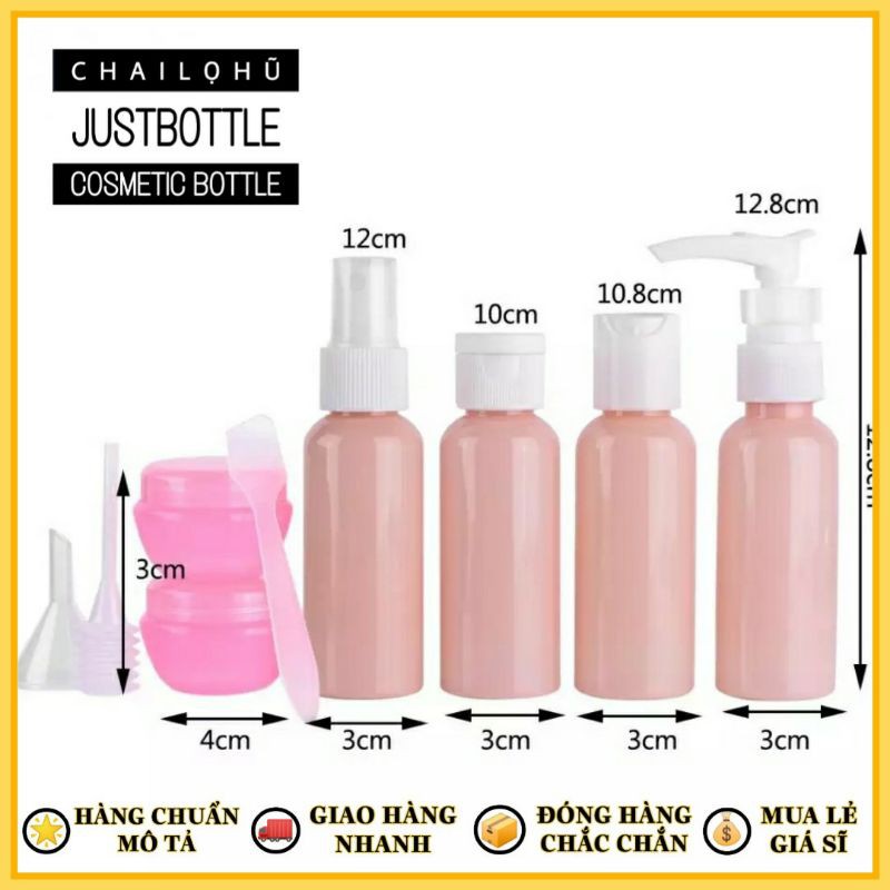 VỎ CHAI NHỰA PET Hồng 50ml Nhập Khẩu🍀 CHAI CHIẾT MỸ PHẨM dạng vòi nhấn xịt nhỏ giọt nắp bật nhọn nhôm🍀LỌ NHỰA nhỏ