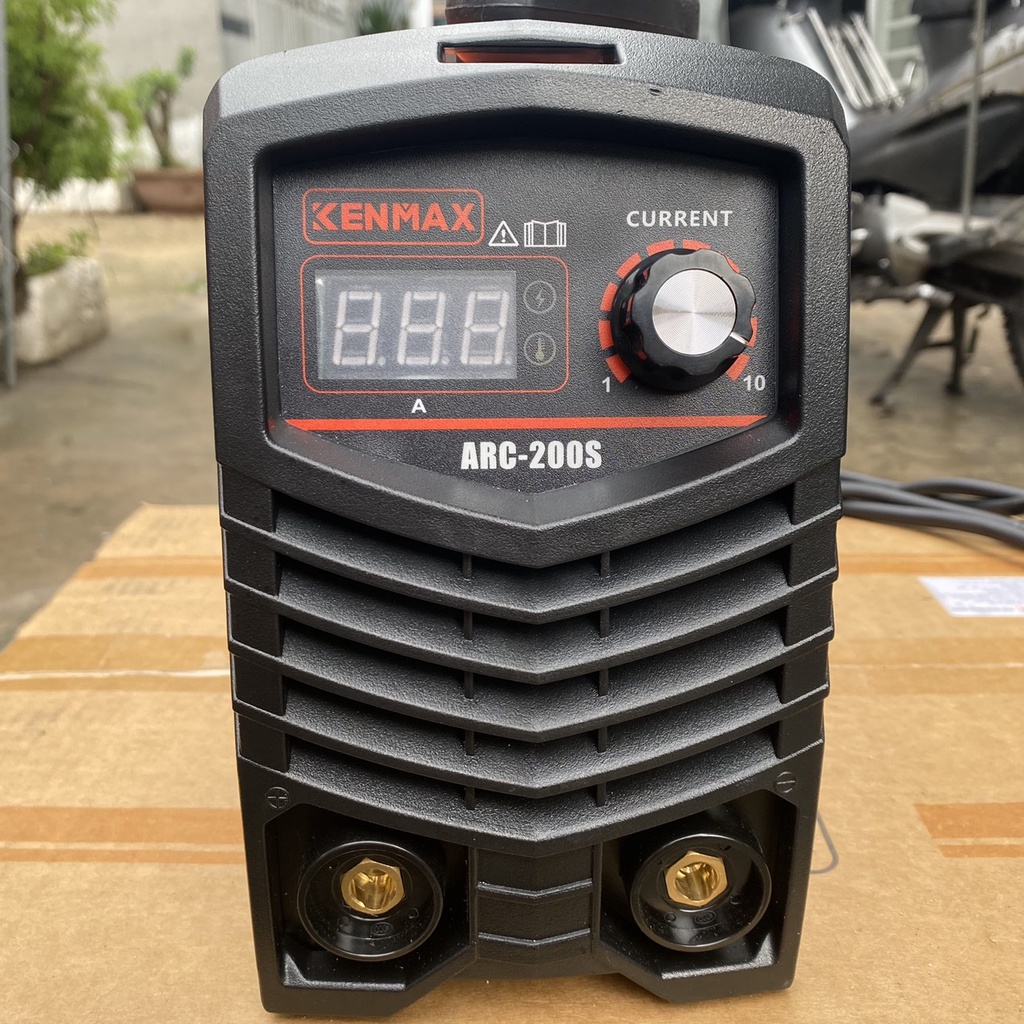 MÁY HÀN KENMAX ARC-200S chuyên hàn que 2.5mm-3.2mm chấm que 4.0mm -bảo ành 18 tháng -cam kết hàng chính hãng.