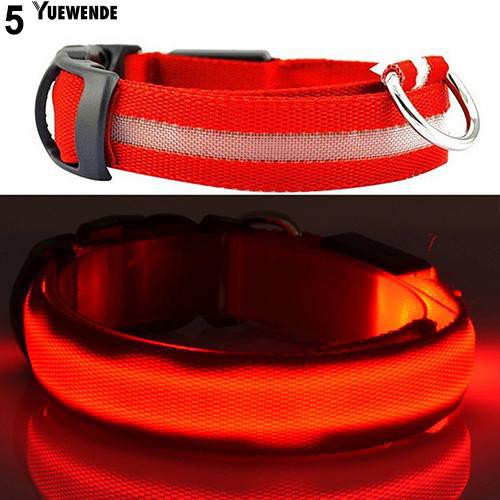 Vòng cổ thú cưng có đèn LED phát sáng đẹp mắt