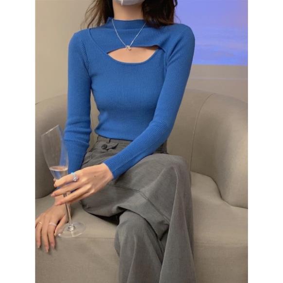 Áo Len Tăm Softie Giữ Nhiệt Cách Điệu Cổ Thời Trang Xuất Nhật 239