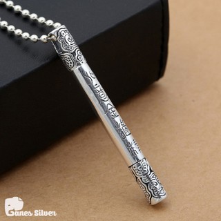 Mặt Dây Chuyền Gậy Như Ý New Chất Liệu Bạc Thái Cao Cấp - Ganes Silver