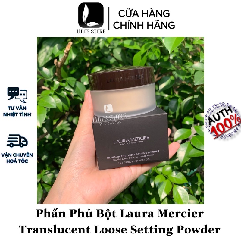 Phấn Phủ Dạng Bột Laura Mercier Translucent Powder (Không kèm bông phấn)