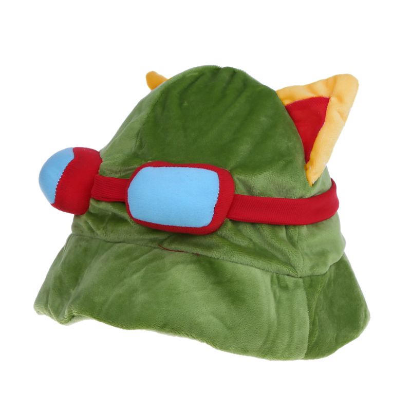 Mũ Hóa Trang Nhân Vật Game LOL Teemo Game Video Merchandise Màu Xanh Lá Cây Cho Nam Và Nữ