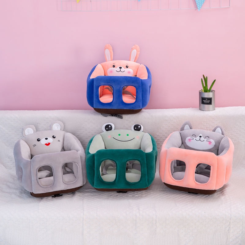 ❦☒♂Bé tập ngồi ghế tập ngồi ô tô an toàn ghế tạo tác trẻ em chống ngã tập ngồi ghế sofa di động