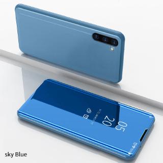 Ốp điện thoại cứng nắp lật tráng gương cho Samsung Galaxy Note 10 Plus Note 10 Note 10+