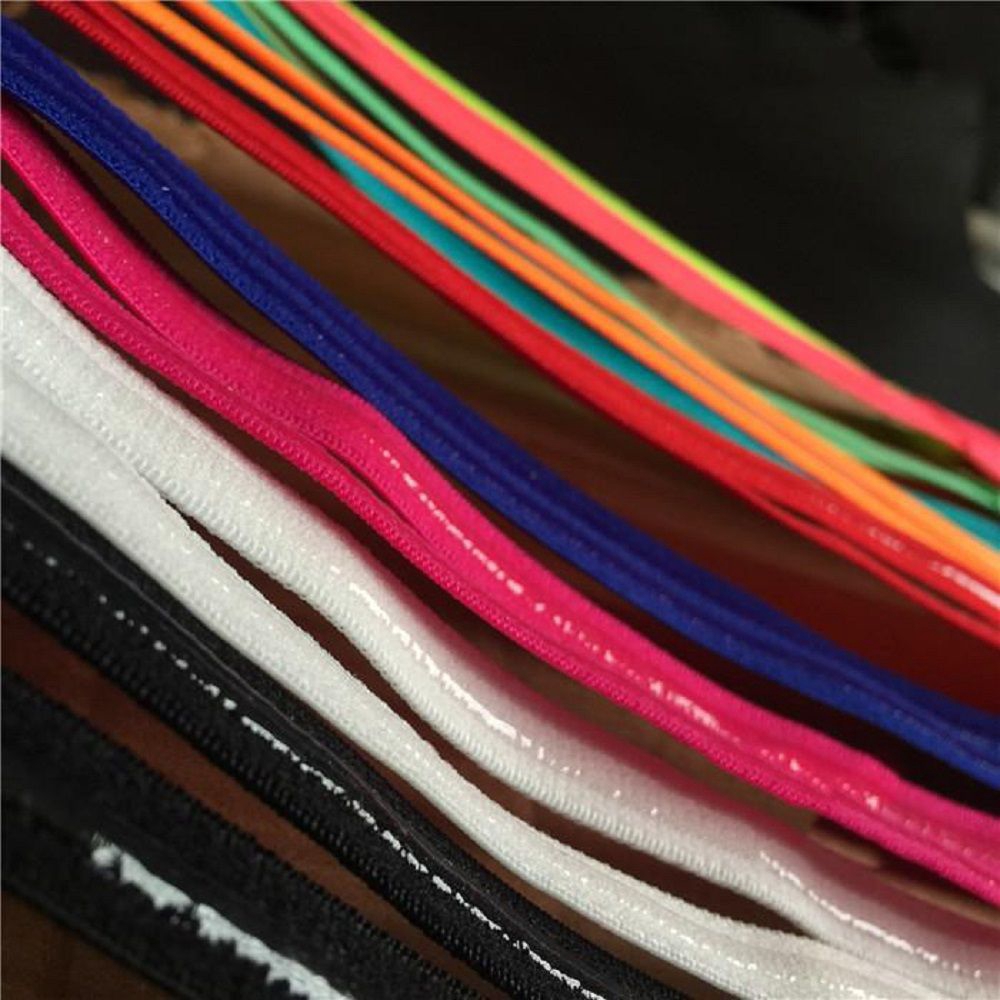 EXPEN 10 Color Helpful Sigle Yoga Hairband Casual Hairbands Women Men Sport Hairbands Anti-slip Elastic Bands