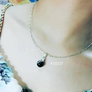Bộ trang sức nhẫn và kiềng đá thạch anh