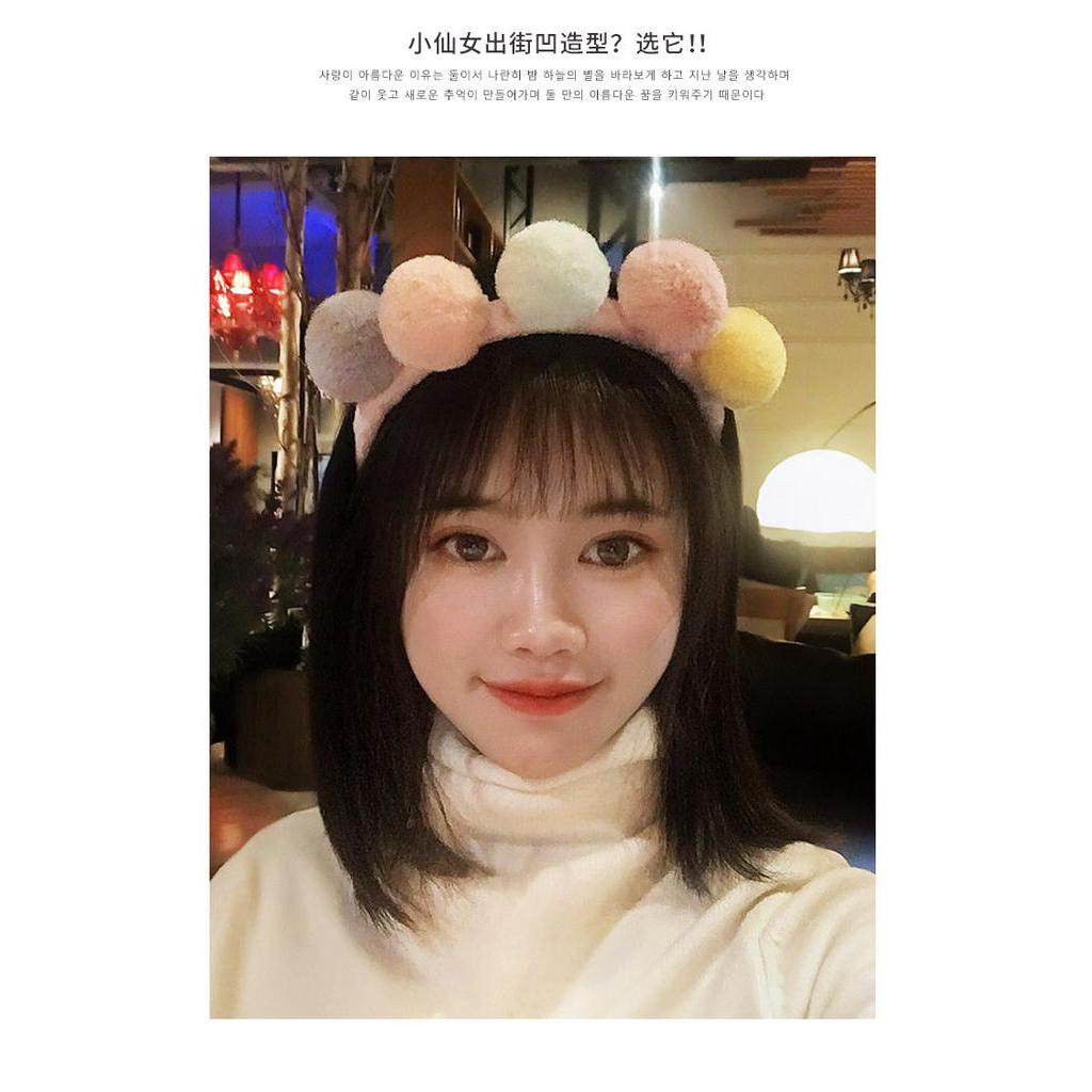 Băng đô cài tóc phong cách Hàn Quốc dễ thương cho nữ