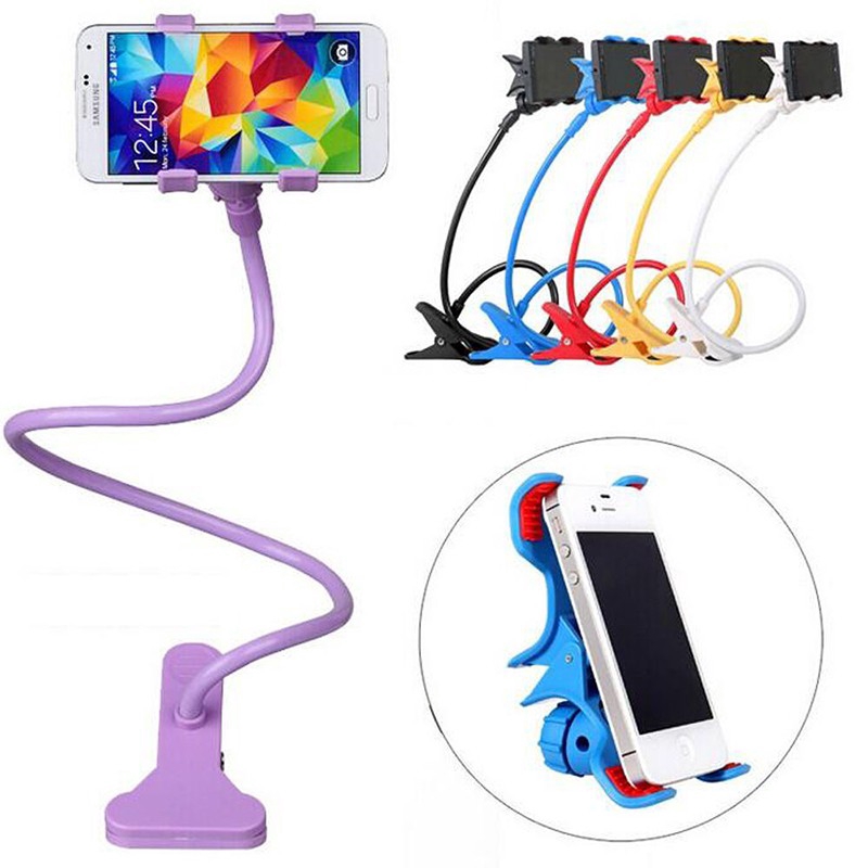 360° Degree Rotation Lazy Bracket Flexible Mobile Phone Holder Universal Desktop