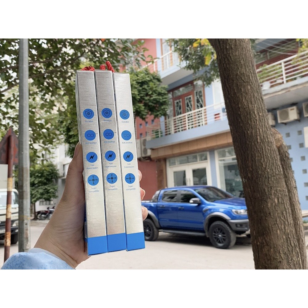 Dây Sạc iPhone Earldom EC-060 1M Cho Điện Thoại IPhone/ Samsung/ Oppo/ Xiaomi chân TypeC/ Micro USB/ iOS siêu bền