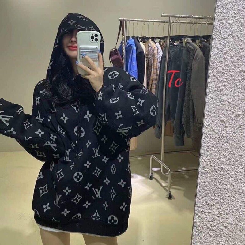 Áo hoodie in kín toàn thân TC12