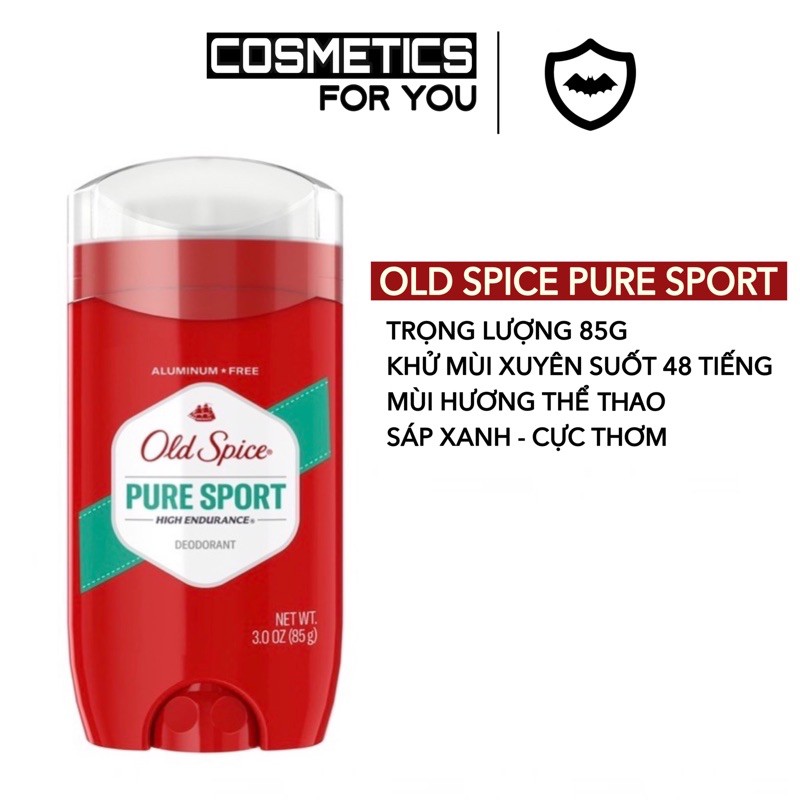 SÁP KHỬ MÙI OLD SPICE PURE SPORT 85G