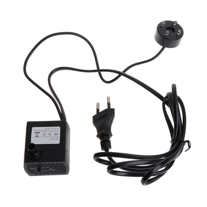 Máy Bơm Nước Có Đèn Led Cho Hồ Cá Ac 220v 5w