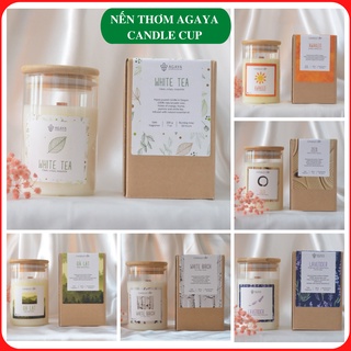 Nến thơm tinh dầu cao cấp thơm phòng Candle Cup,Giúp thư giãn,dễ ngủ,hương thơm thiên nhiên