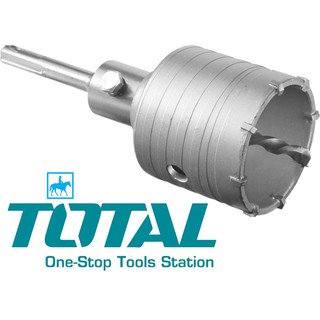 Total Mũi khoan tường Mũi khoan bê tông lỗ 65mm 30mm TAC430651 HCB0651