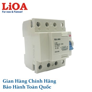 APTOMAT chống dòng rò LiOA 4 Cực 40A (RCCB4040/30)