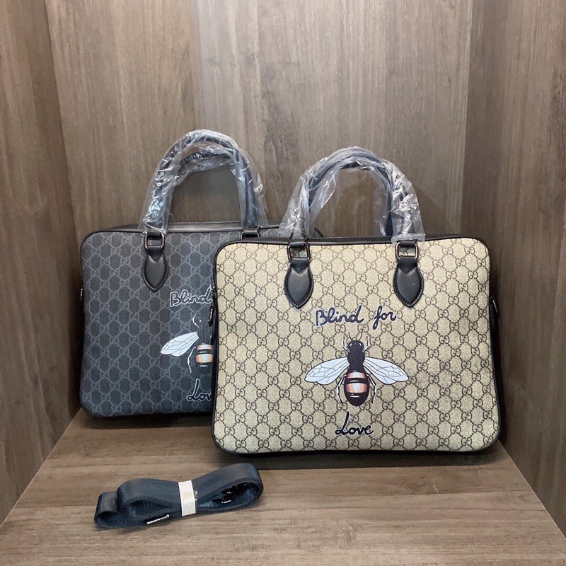 Cặp da nam công sở Gucci cao cấp chuẩn Auth - Túi đeo chéo nam Gucci new 2021