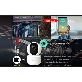Camera AI Wifi thông minh 4MP VANTECH AI-V2010C