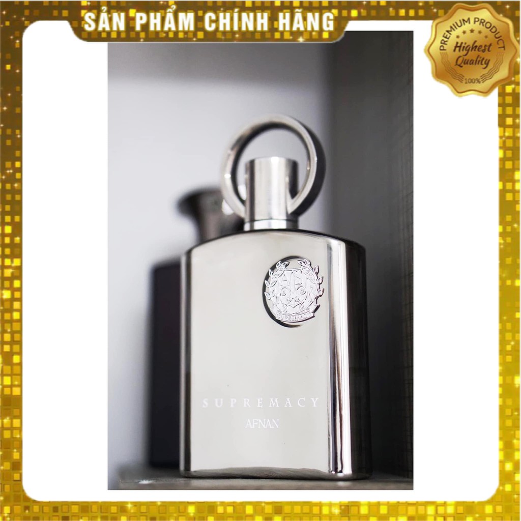 [Chính Hãng] Nước Hoa Nam Supremacy Silver AFNAN EDP full 100ml - 10ml [MAZU]