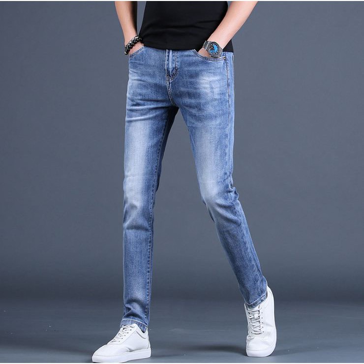 QUẦN BÒ NAM QUẦN JEAN NAM CAO CẤP TRN33 CHẤT VẢI CO GIÃN | BigBuy360 - bigbuy360.vn