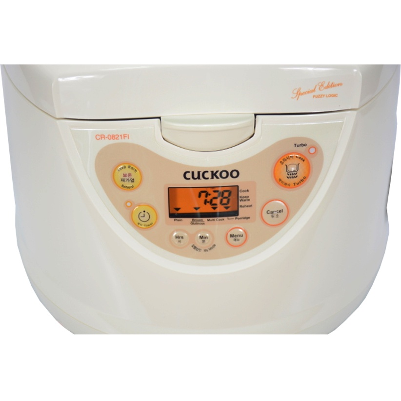 Nồi cơm điện tử Cuckoo CR-0821FI 1.5L (Bản xuất khẩu) -Hàng chính hãng
