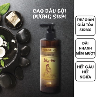  Dầu gội thảo dược Behomespa cao dầu gội dưỡng sinh nuôi dưỡng tóc thư giãn như ở Spa 500ml. 