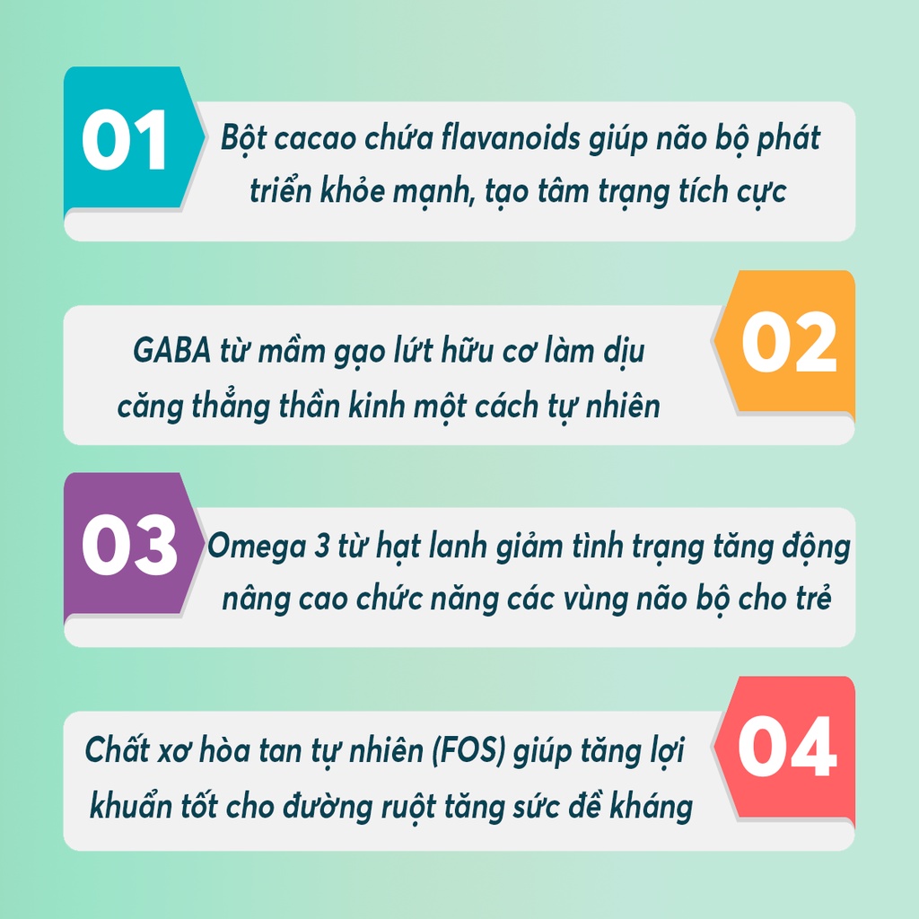 Sữa Hạt Miwakoko Vị Cacao Gói Dùng Thử 30g - Sữa Hạt Miwako Dinh Dưỡng Hoàn Chỉnh - Nutivegan