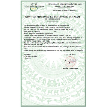 Viên bổ thận banikha hộp 60v Thiên Phúc hàng chính hãng