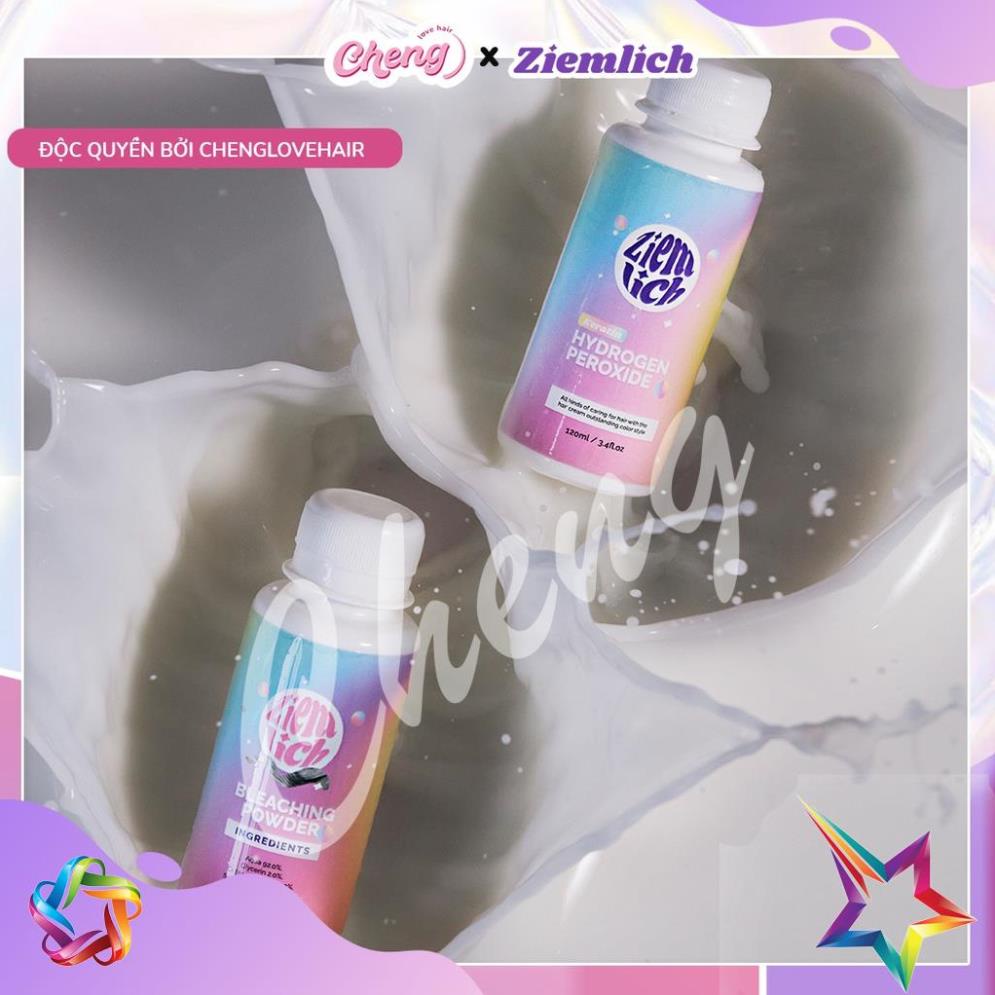 Thuốc Tẩy Tóc ZIEMLICH Bleaching Powder Collagen & Keratin Tẩy Cực Êm, Lên Cực Chuẩn | Chenglovehair, Chenglovehairs