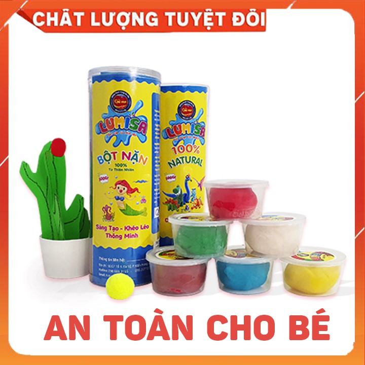 Đất Nặn Bột Nặn Lúa Mì Sạch -  An Toàn Cho Bé
