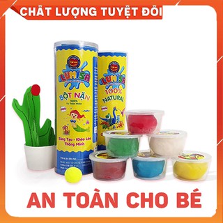 Đất nặn bột nặn lúa mì sạch - an toàn cho bé