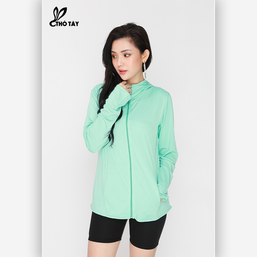 Áo Khoác Chống Nắng Chất Thun Co Giãn THỎ TÂY A215B17 | BigBuy360 - bigbuy360.vn