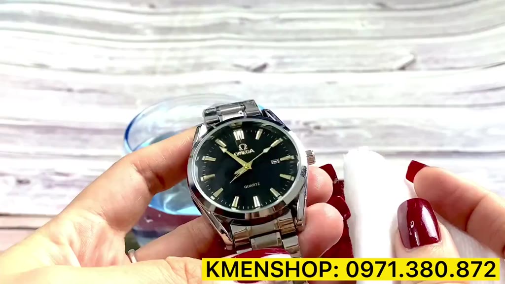 [OMEGA] Đồng Hồ Nam Omega Dây Kim Loại Ocdong.Store Có Lịch Ngày Size Mặt 40mm Viền Thép Chống Gỉ Sét | BigBuy360 - bigbuy360.vn