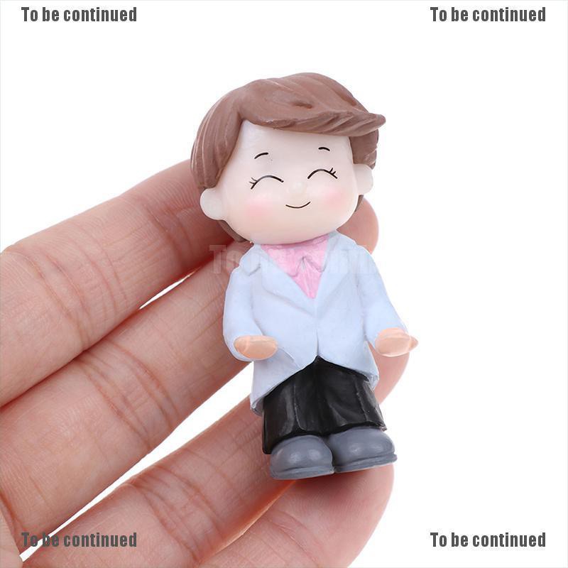 Set tượng búp bê phong cách ngọt ngào lãng mạn đáng yêu dành cho trang trí