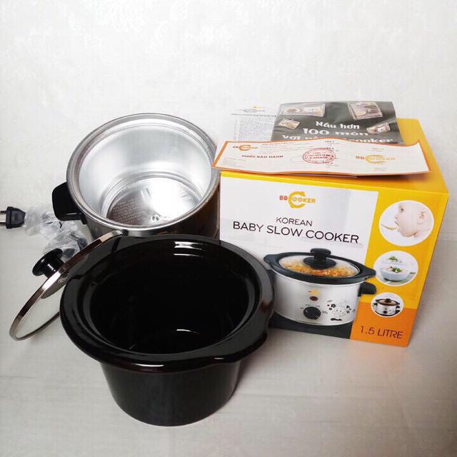 NỒI ĐIỆN NẤU CHÁO BBCOOKER CN HÀN QUỐC- CHÍNH HÃNG- BH 1 NĂM